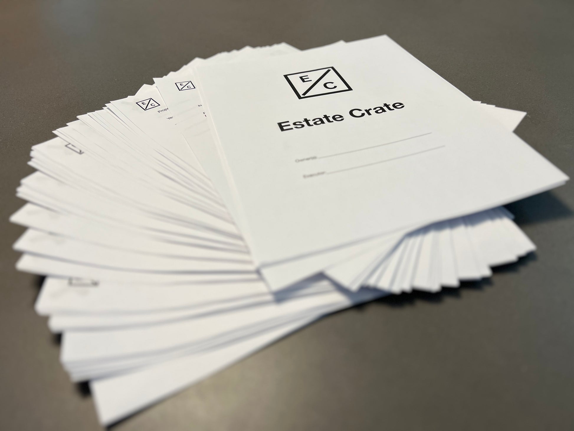 EC workbook fanned